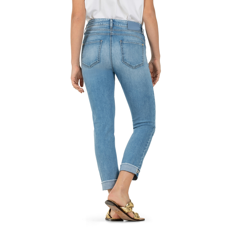 Dames Jeans 9118-0083-39pipersho Cambio LIGHT BLUE DENIM