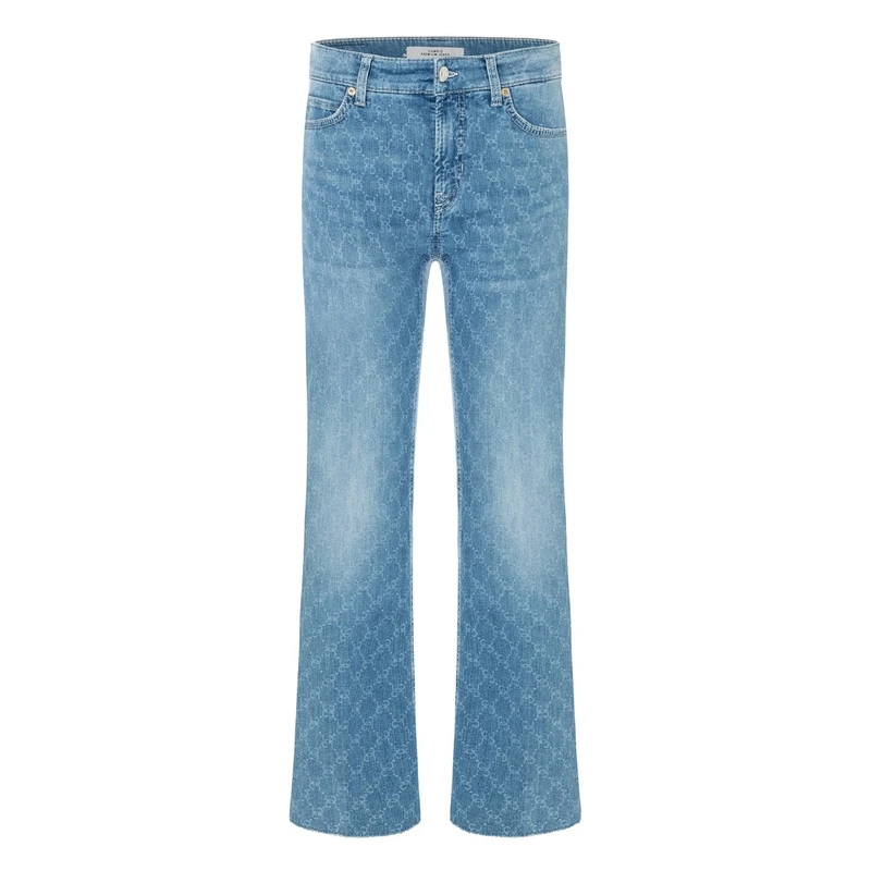 Dames Jeans 9128-0030-46 paris Cambio MID BLUE DENIM