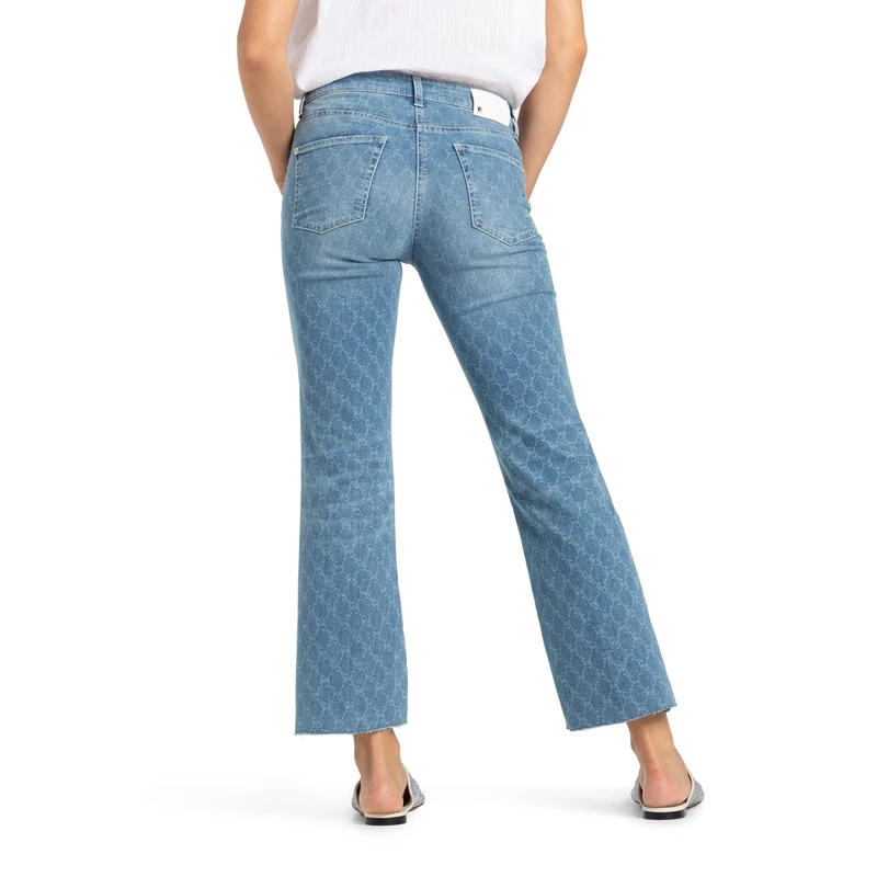 Dames Jeans 9128-0030-46 paris Cambio MID BLUE DENIM