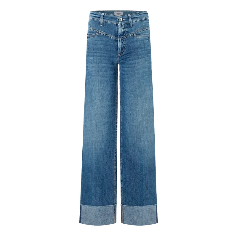 Dames Jeans 9150-0005-00 Antonia Cambio MID BLUE DENIM