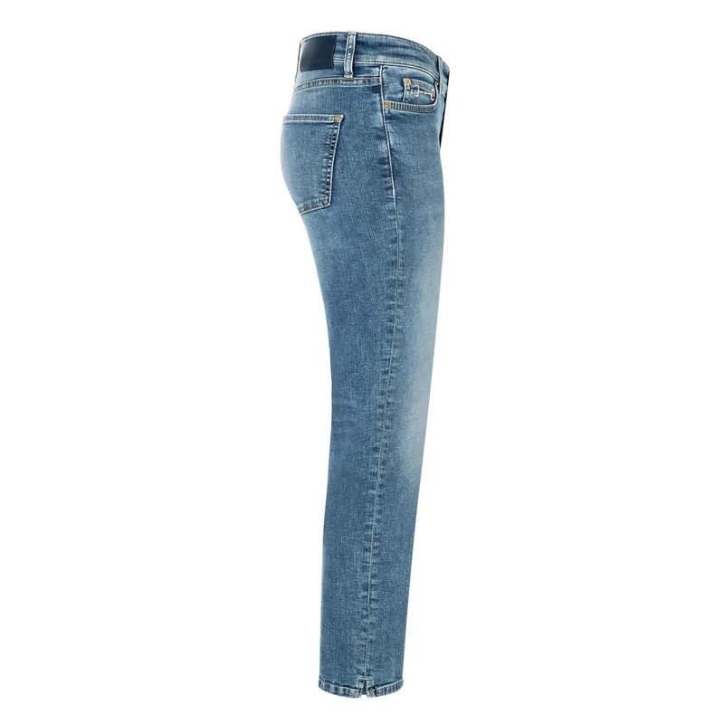 Dames Jeans 9182-0083-33 piper s Cambio MID BLUE DENIM