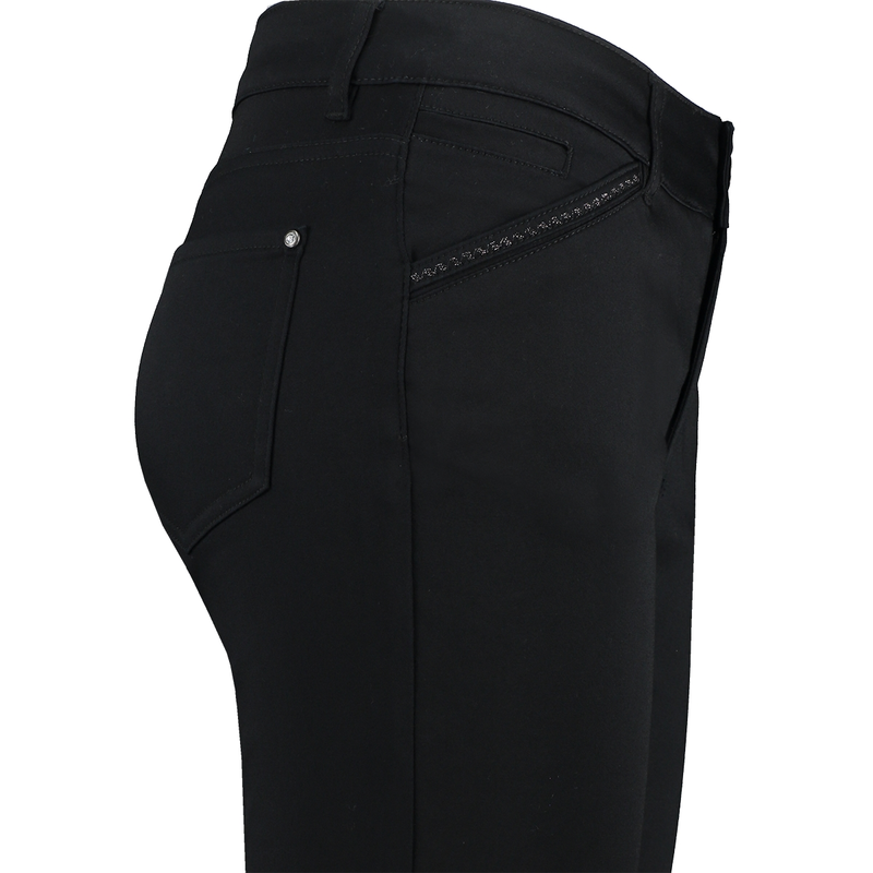 Dames Jeans Arno #Nitro satin Sanne ZWART