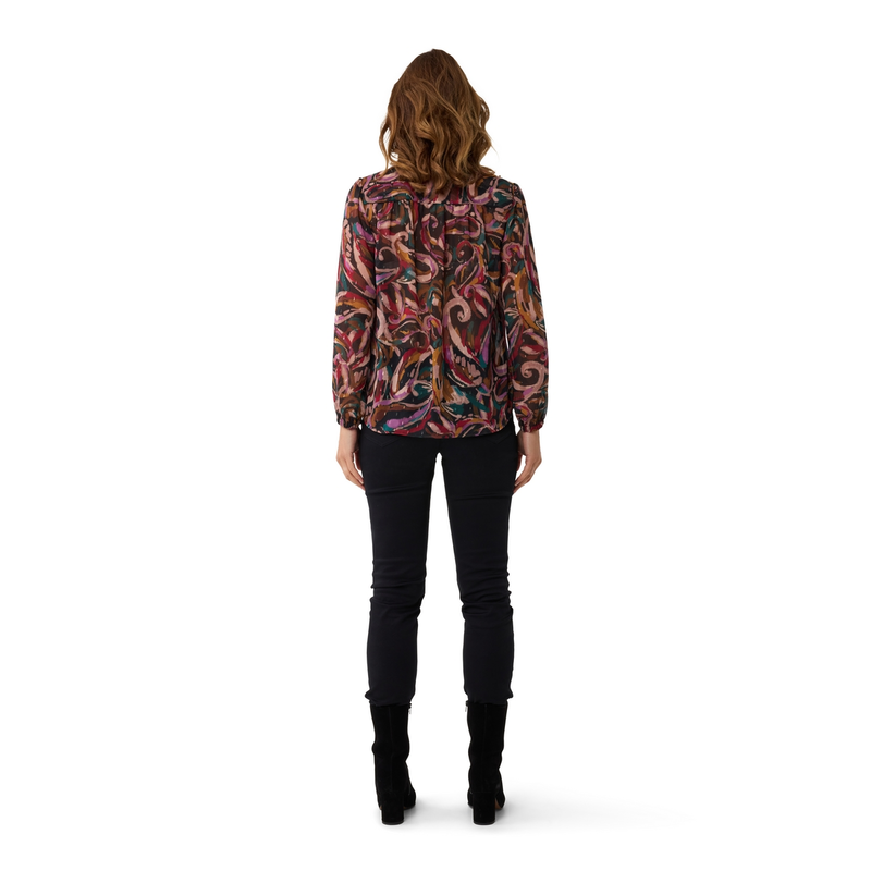Dames Jeans Arno #Nitro satin Sanne ZWART