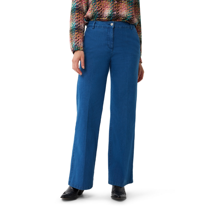 Dames Jeans Bami Donatella Sanne MID BLUE DENIM