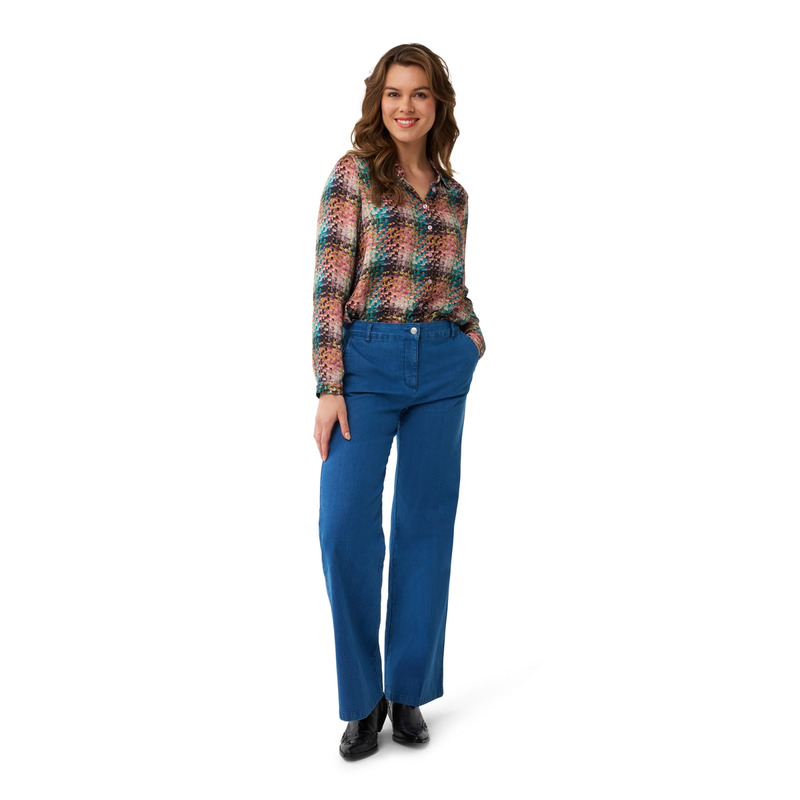 Dames Jeans Bami Donatella Sanne MID BLUE DENIM