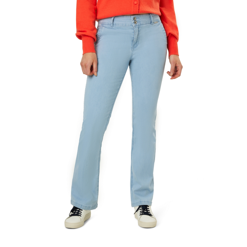 Dames Jeans Bibette SVU 4415 Ivy & You BLEACHED BLUE DENIM