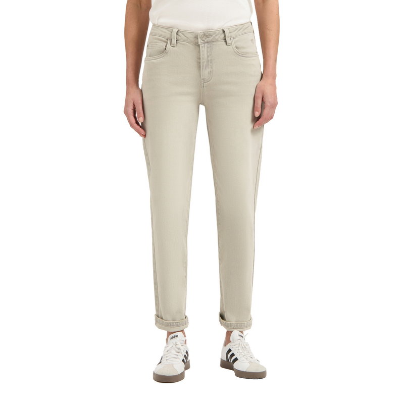 Dames Jeans Bond straight FLOREZ GREY DENIM