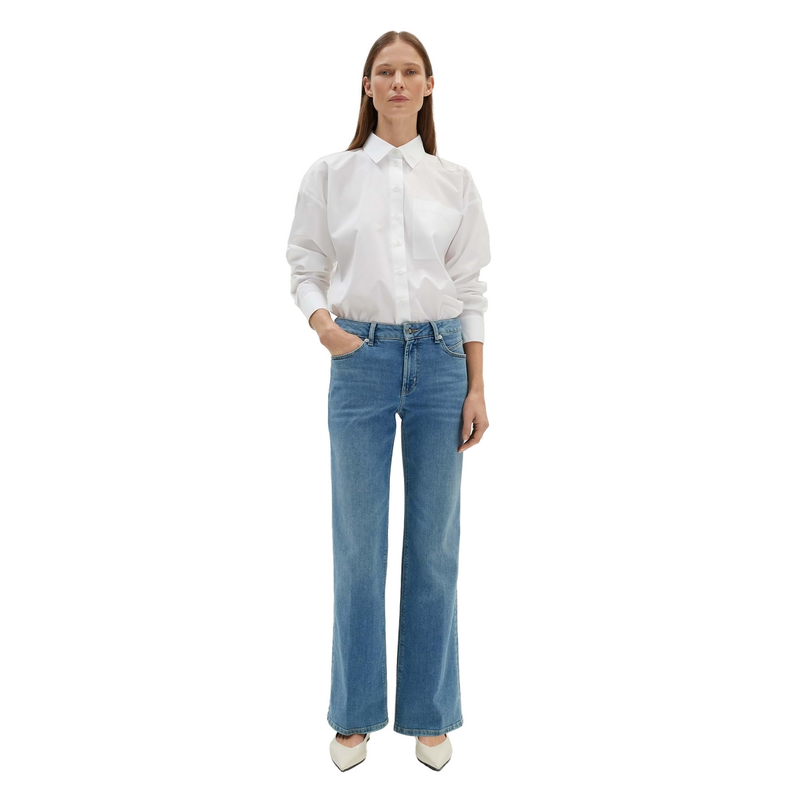 Dames Jeans Carie iconic Someday MID BLUE DENIM