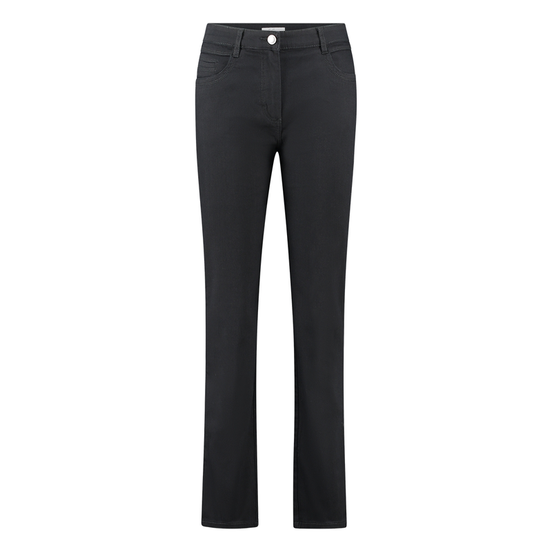 Dames Jeans Cathy denim Sandra Les Copines BLACK DENIM