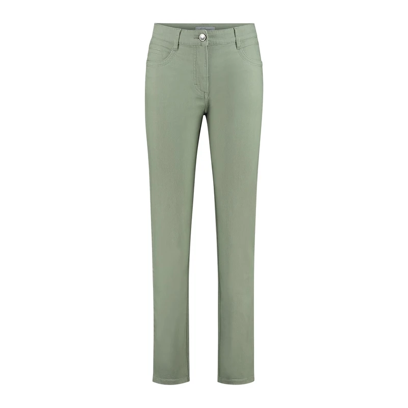 Dames Jeans CathydenimSandra Les Copines KHAKIGROEN