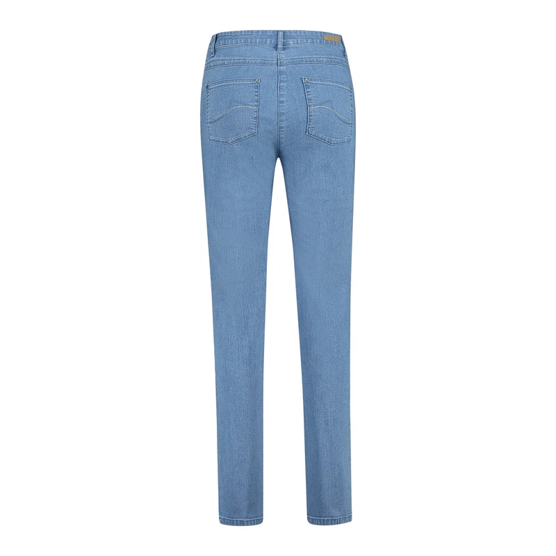 Dames Jeans CathydenimSandra Les Copines BLEACHED BLUE DENIM