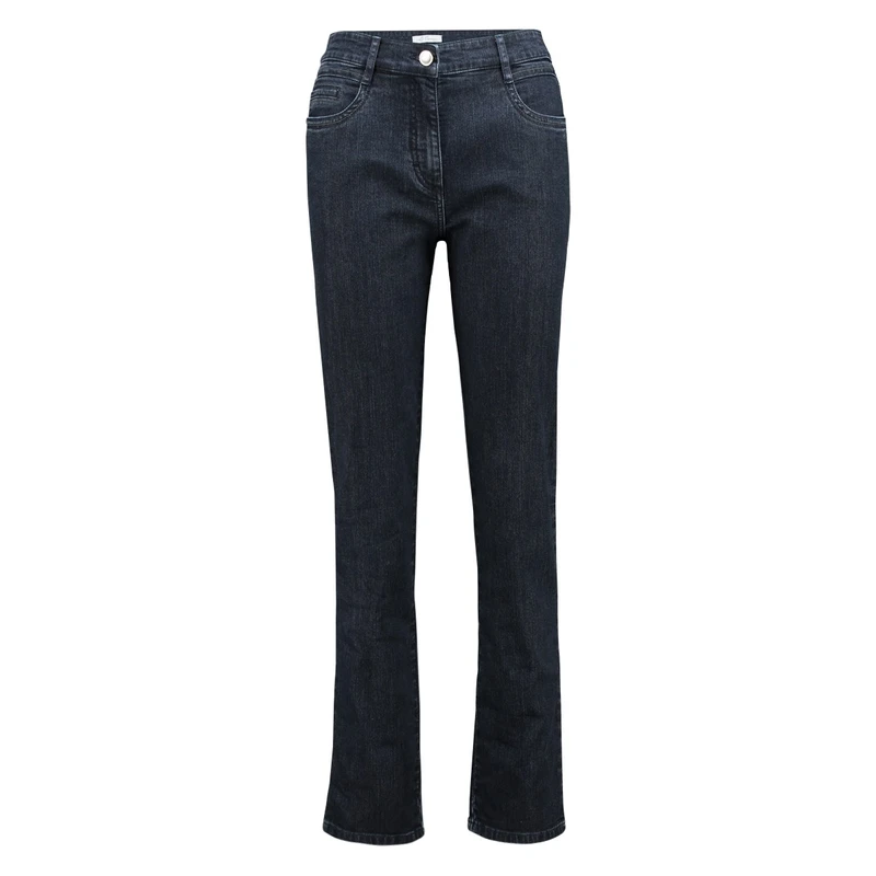 Dames Jeans CathyJeans Sandra Les Copines DARK BLUE DENIM