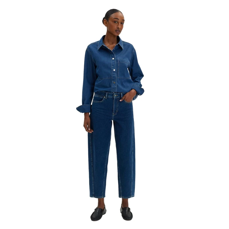 Dames Jeans Cellma barrel Someday DARK BLUE DENIM
