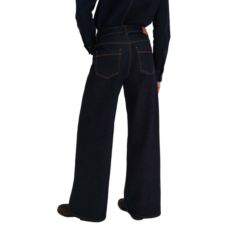 Dames Jeans Cellma palazzo Someday DARK BLUE DENIM