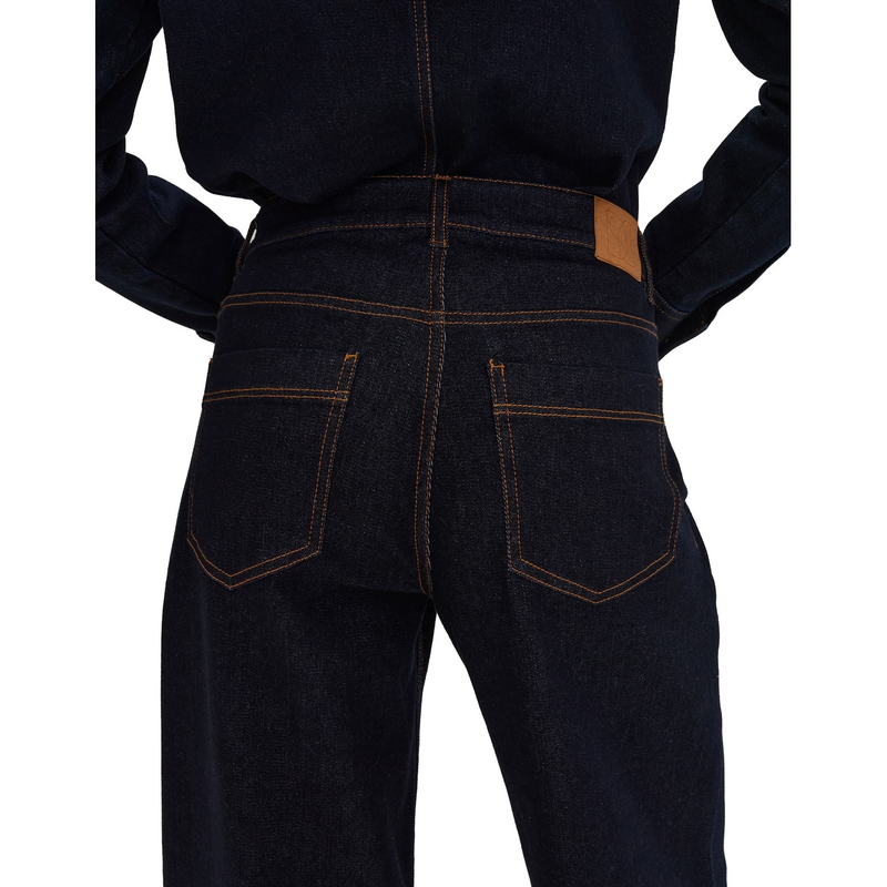 Dames Jeans Cellma palazzo Someday DARK BLUE DENIM