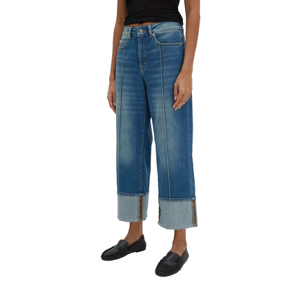 Dames Jeans Corah turn up