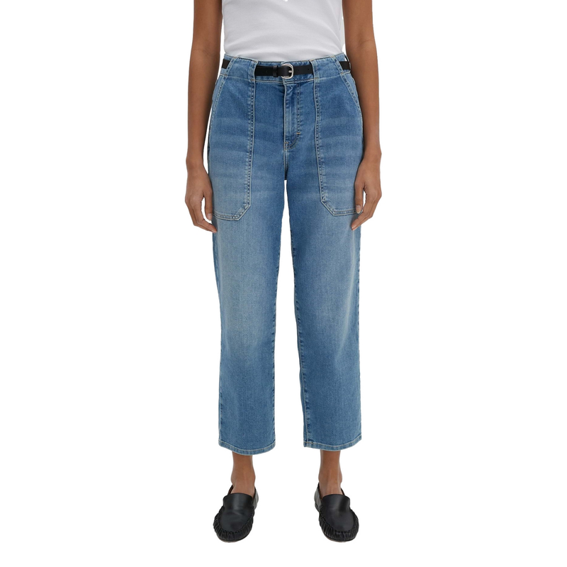 Dames Jeans Corah utility Someday MID BLUE DENIM