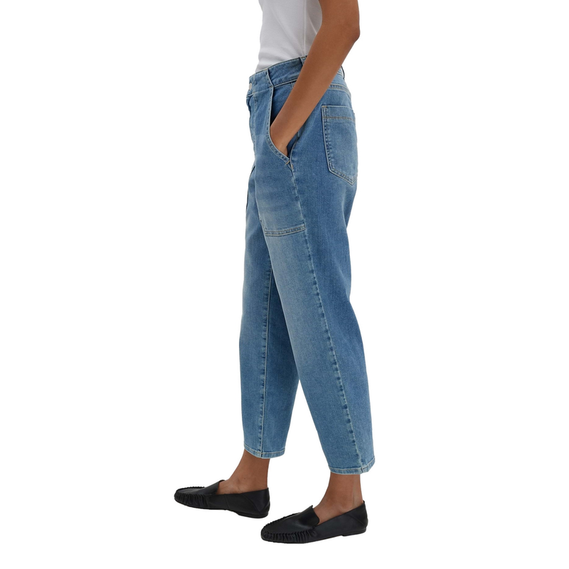 Dames Jeans Corah utility Someday MID BLUE DENIM