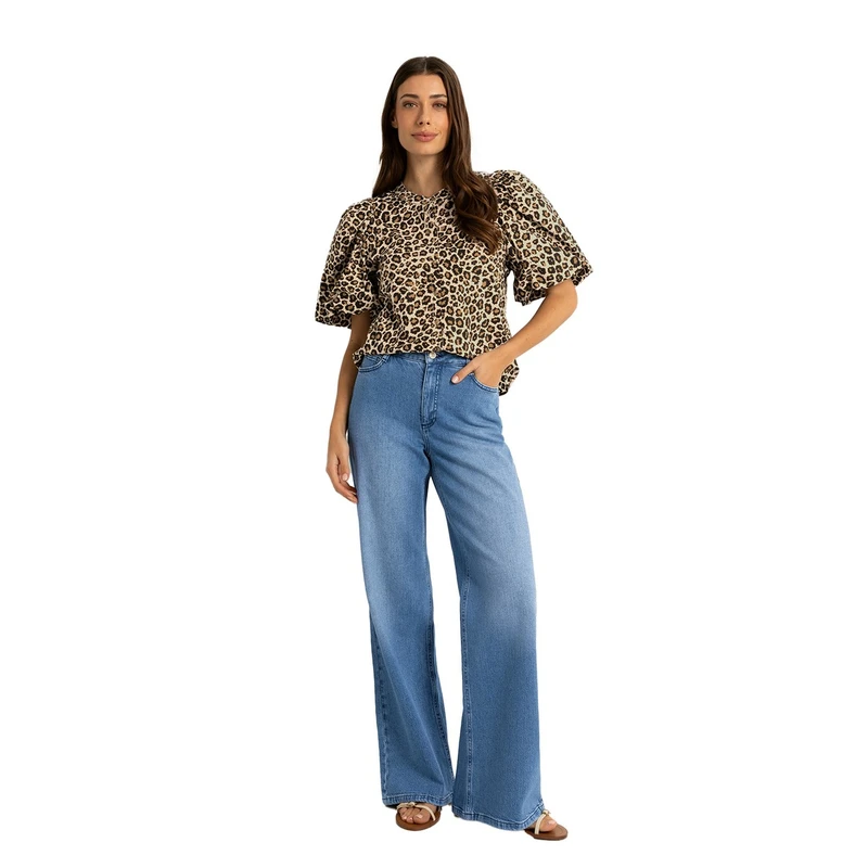 Dames Jeans CS22-25351 Claudia Strater LIGHT BLUE DENIM