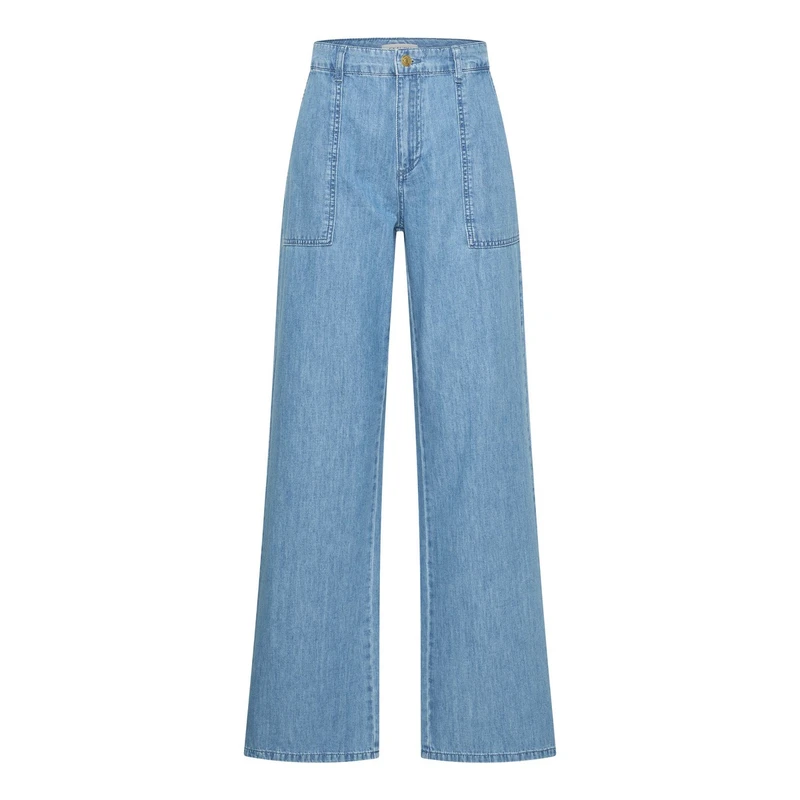 Dames Jeans CS22-25414 Claudia by Claudia Strater MID BLUE DENIM