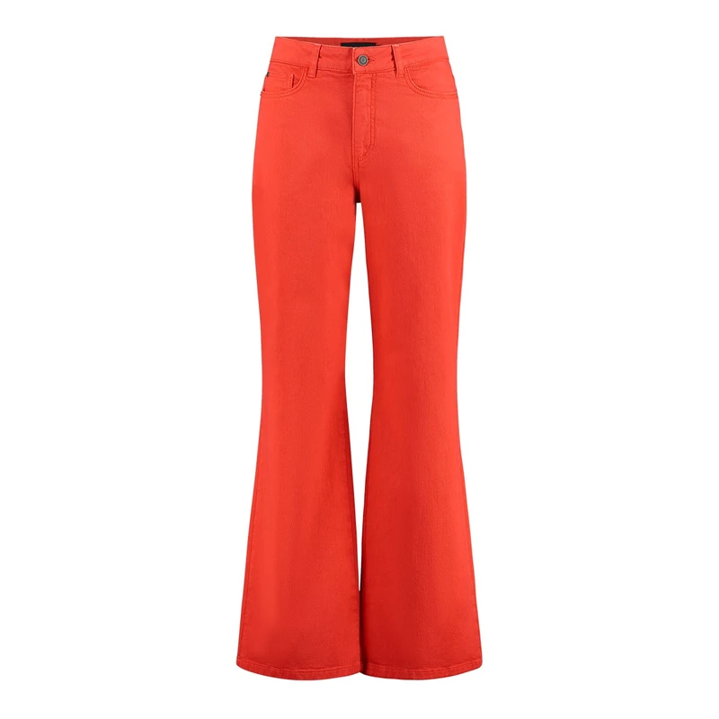 Dames Jeans CS24-22502 Claudia Strater ROOD