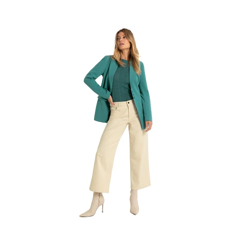 Dames Jeans CS24-22504 Claudia Strater ECRU