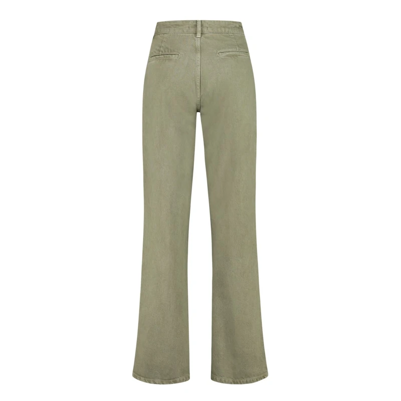 Dames Jeans CS24-22507 Claudia Strater KHAKIGROEN