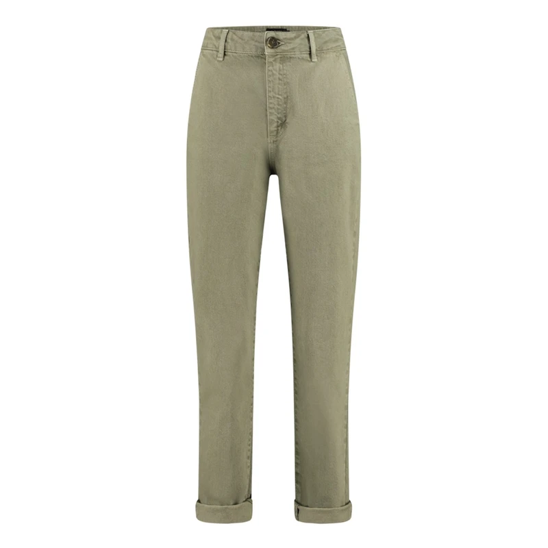 Dames Jeans CS24-22508 Claudia Strater KHAKIGROEN