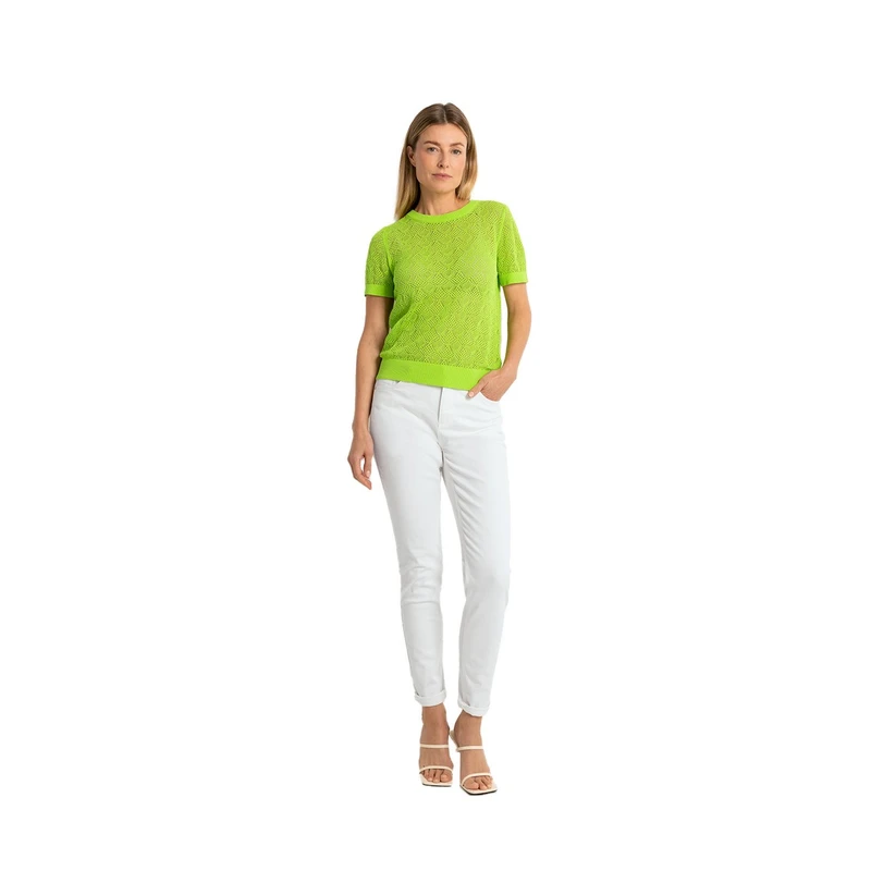 Dames Jeans CS24-22512 Claudia Strater Wit