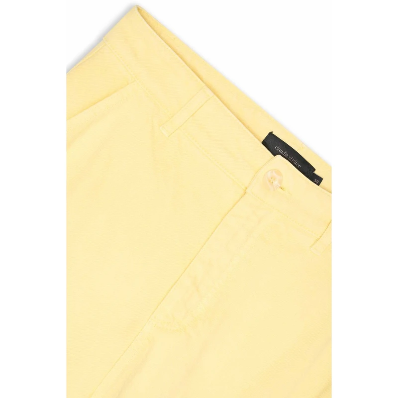 Dames Jeans CS25-22502 Claudia Strater GEEL