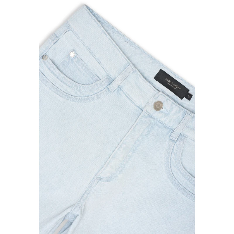 Dames Jeans CS25-22525 Claudia Strater BLEACHED BLUE DENIM
