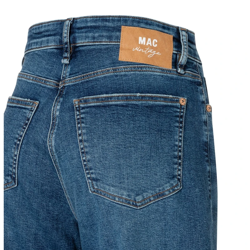 Dames Jeans DAKOTA MAC DARK BLUE DENIM