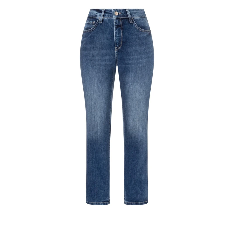 Dames Jeans DREAM KICK MAC MID BLUE DENIM