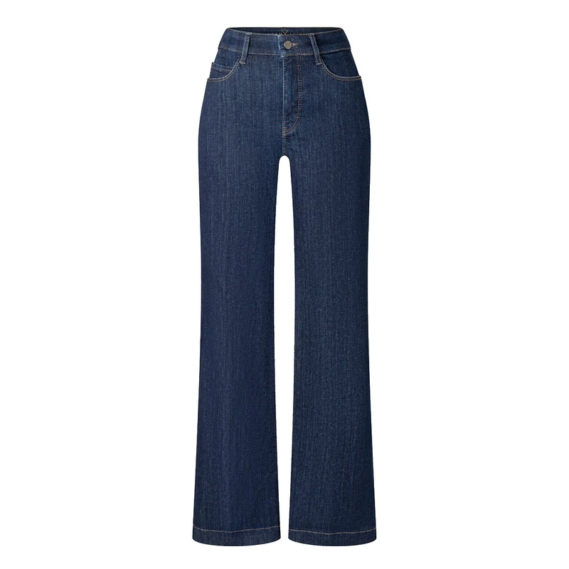Dames Jeans DREAM WIDE MAC MID BLUE DENIM