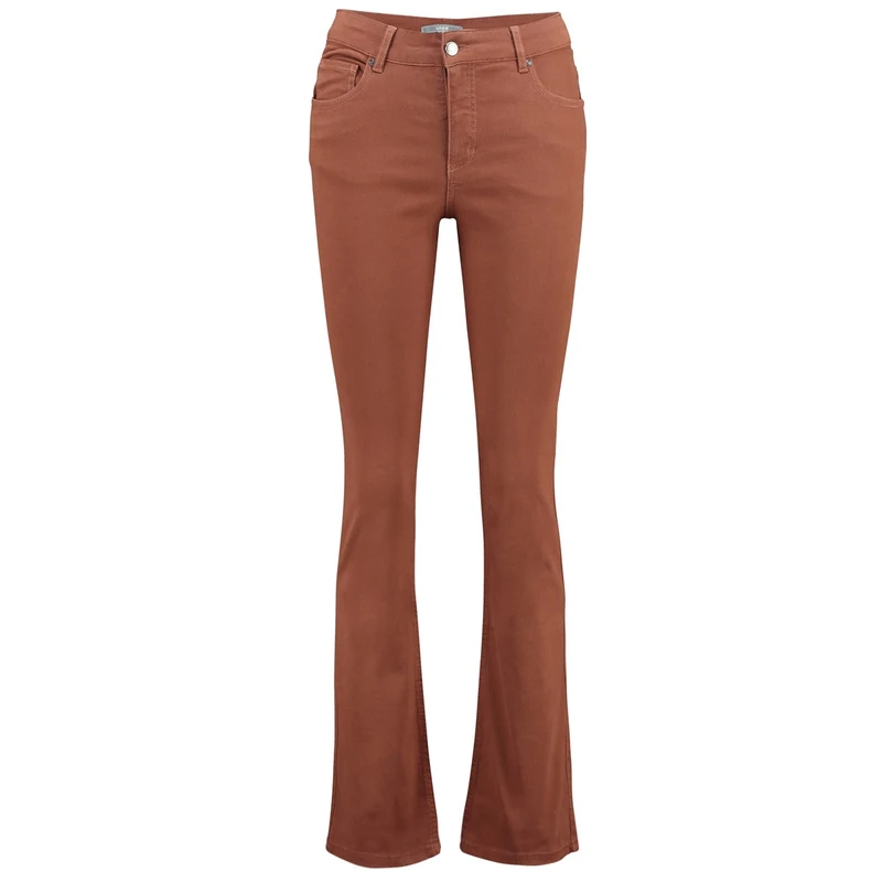 Dames Jeans EB#commaneci 82 cm Sanne MIDDEN BRUIN