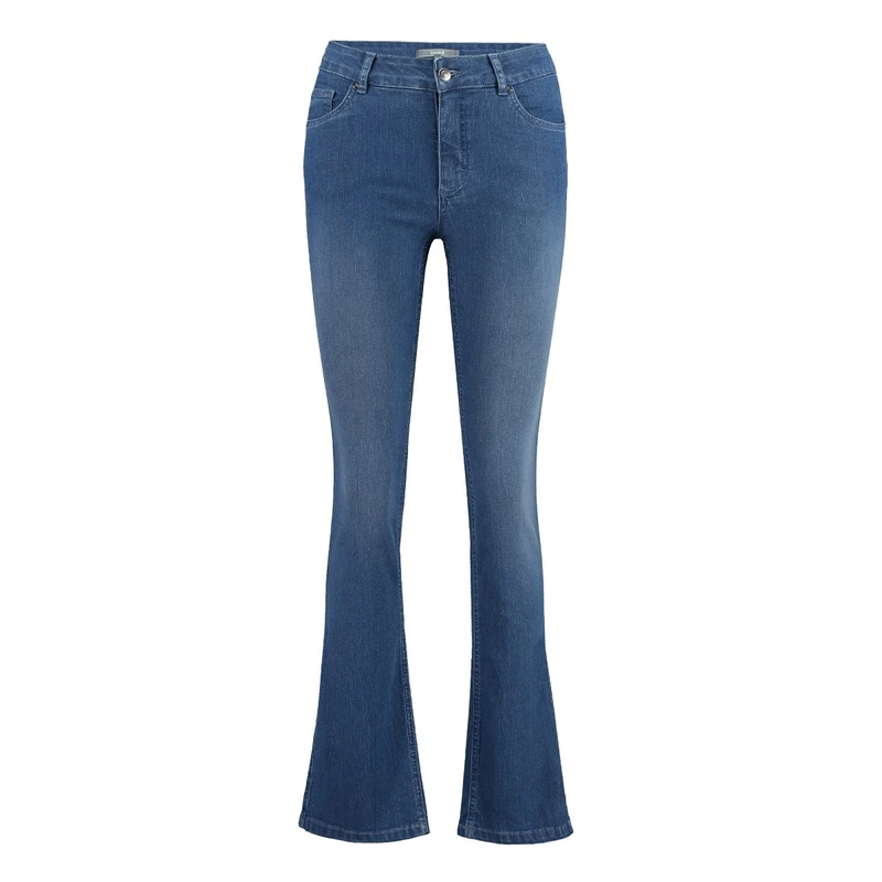 Dames Jeans EB#donatelladenim82 Sanne MID BLUE DENIM