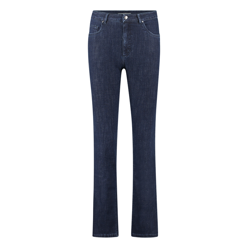 Dames Jeans EB#Flatdenim82cm Sanne DARK BLUE DENIM