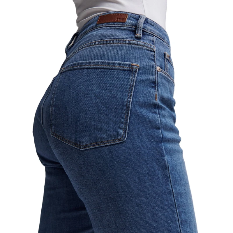 Dames Jeans Elma ocean blue Opus STONE WASHED DENIM