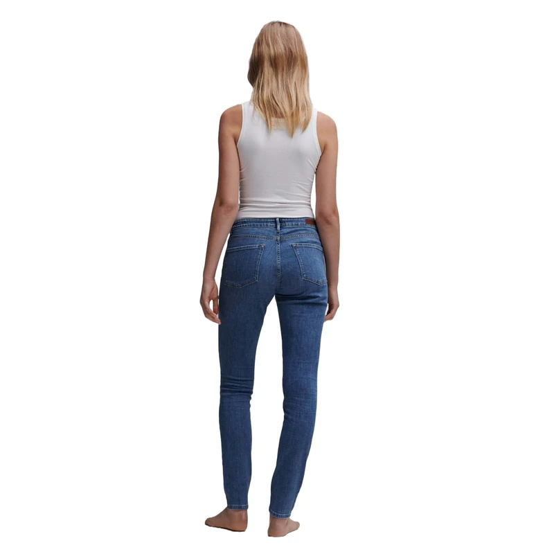 Dames Jeans Elma ocean blue Opus STONE WASHED DENIM