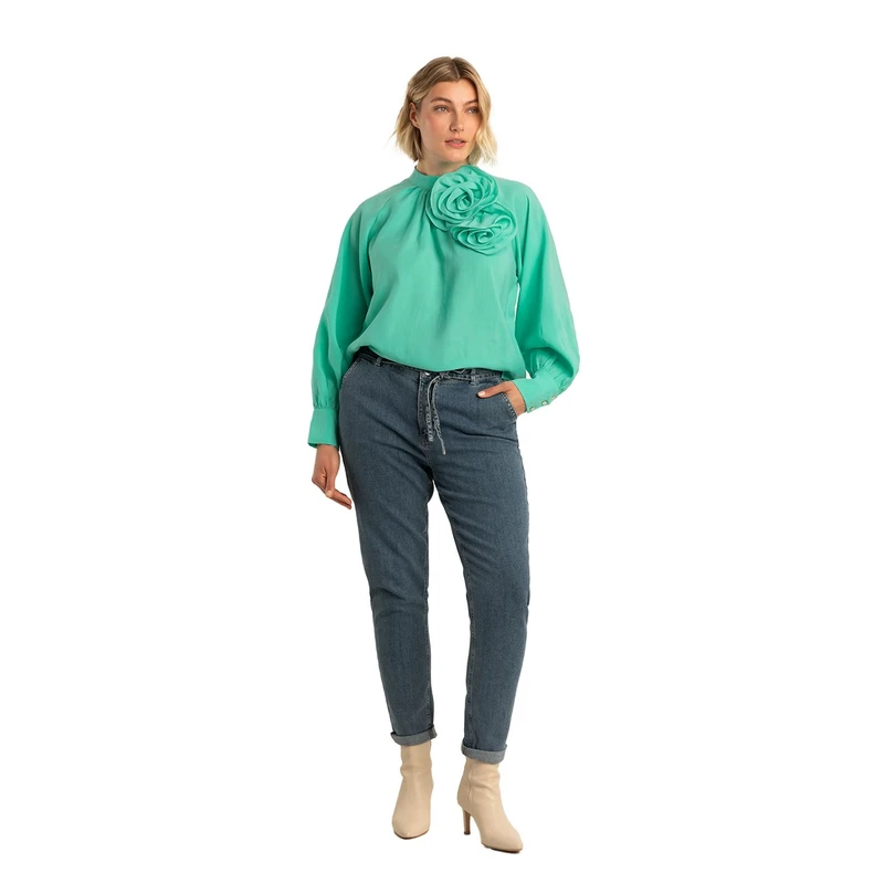 Dames Jeans EX25-22002 Expresso MID BLUE DENIM