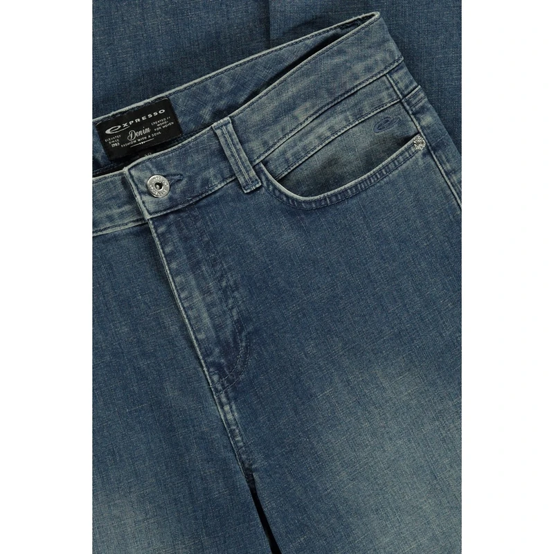 Dames Jeans EX25-22011 Expresso MID BLUE DENIM