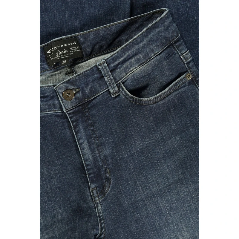 Dames Jeans EX99-22221 Expresso MID BLUE DENIM