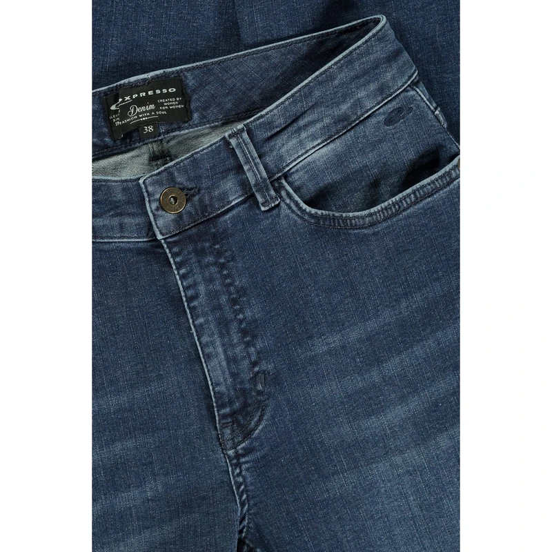 Dames Jeans EX99-22223 Expresso MID BLUE DENIM