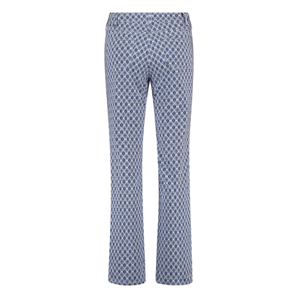 Dames Jeans Gretha geo ruit