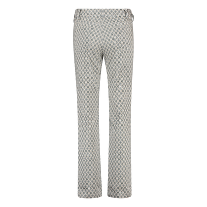 Dames Jeans Gretha geo ruit