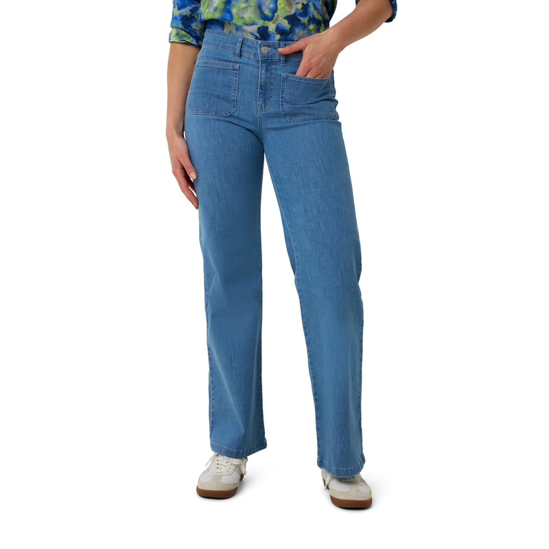 Dames Jeans Judy # colbie denim 82 cm Sanne LIGHT BLUE DENIM