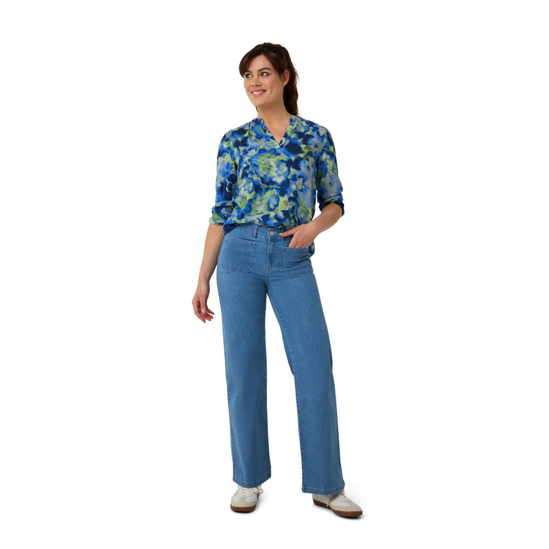 Dames Jeans Judy # colbie denim 82 cm Sanne LIGHT BLUE DENIM