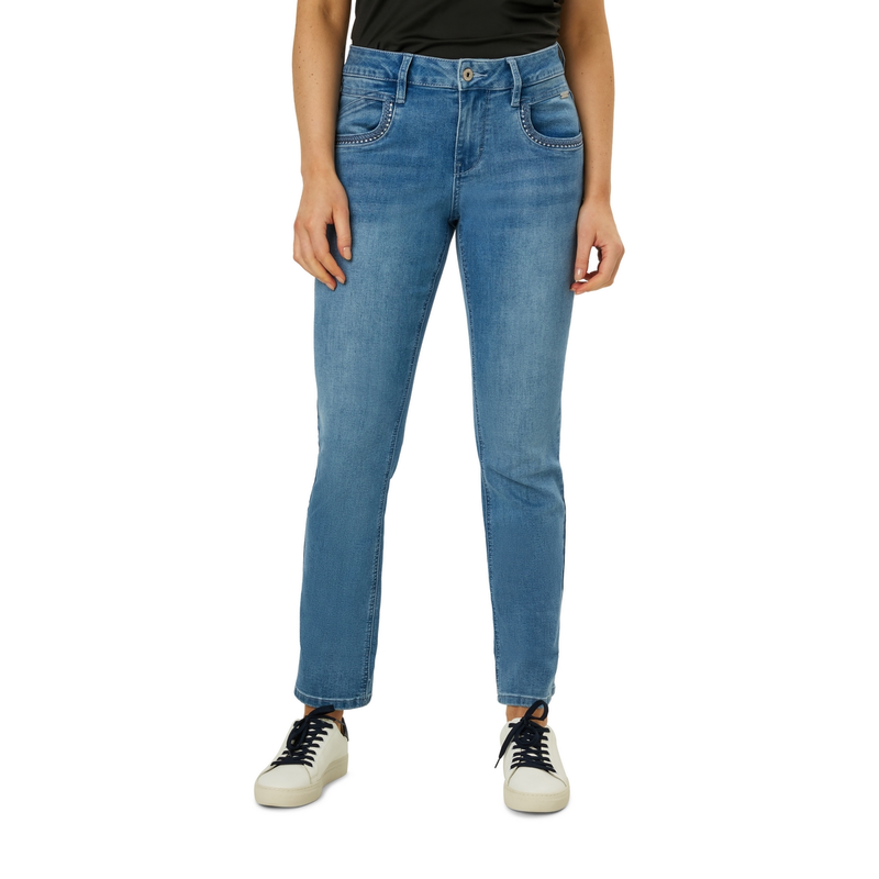 Dames Jeans Kate SVU 4440 Ivy & You STONE WASHED DENIM