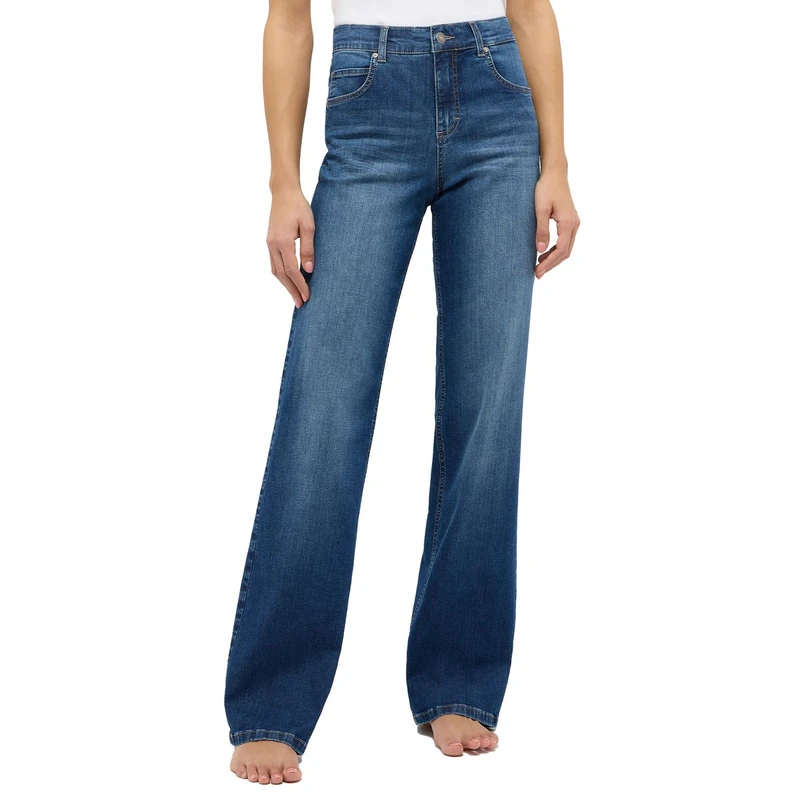 Dames Jeans LARA 332290030 Angels MID BLUE DENIM
