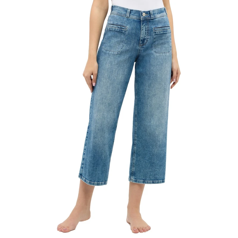 Dames Jeans LINN POCKET 350661926 Angels LIGHT BLUE DENIM
